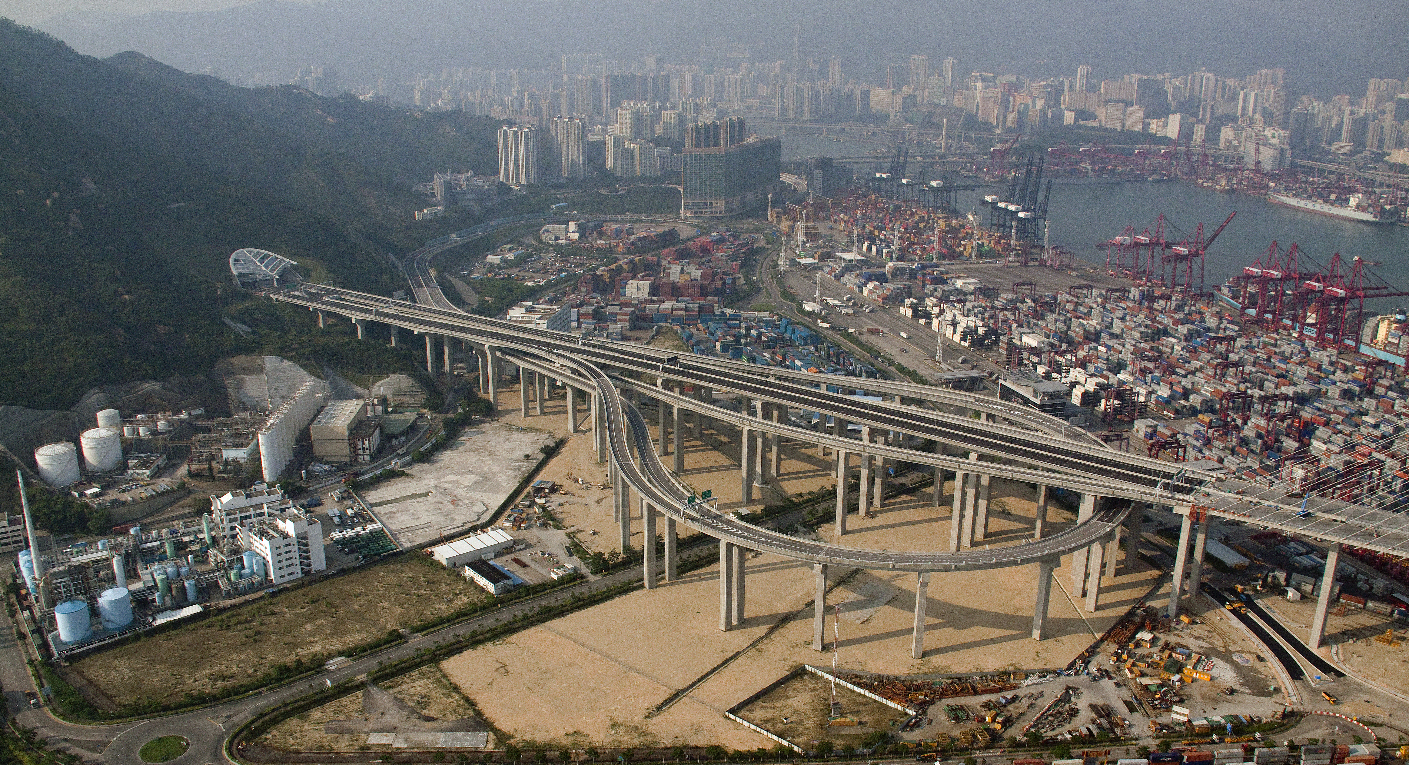 Stonecutter's Bridge Ariel View